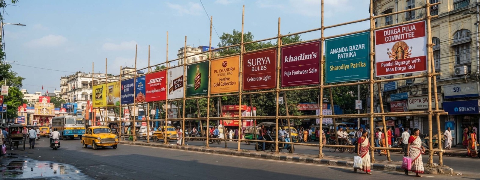 Branding in Durga puja