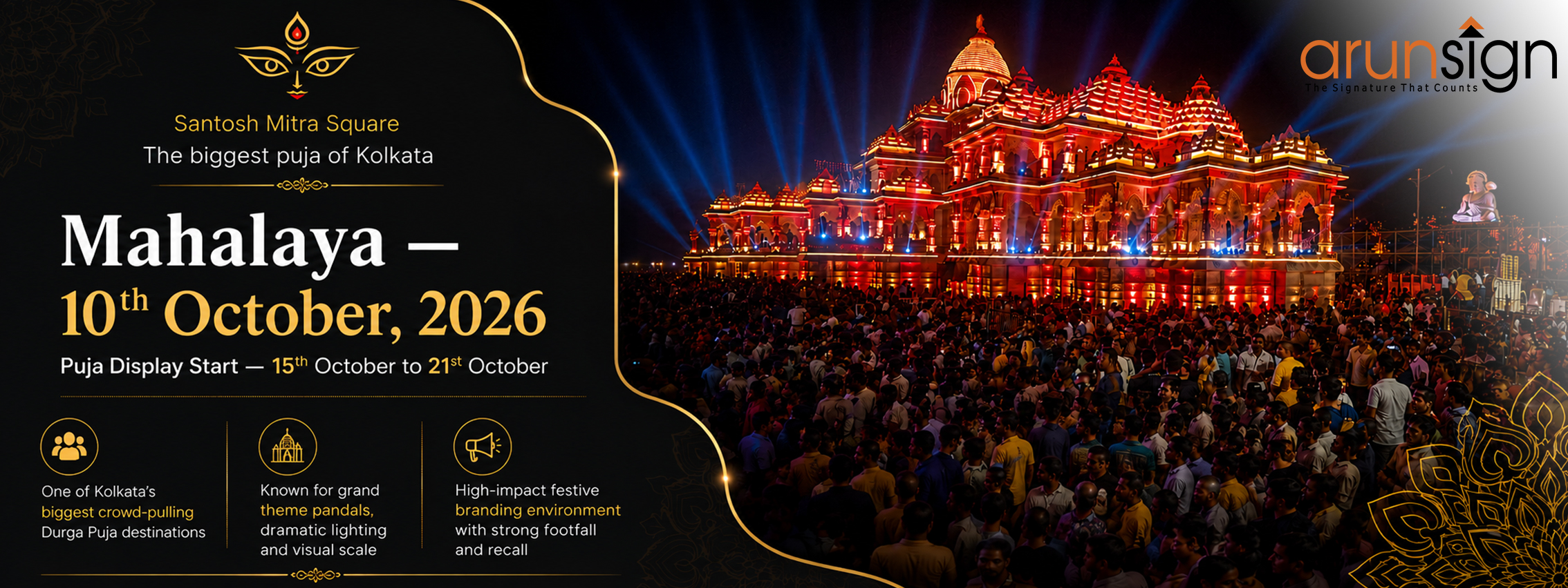 Branding in Durga puja